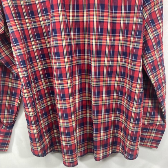 WRANGLER   MENS WESTERN LONG SLEEVE PLAID SHIRT STYLE 75204PP Size XL - Picture 12 of 15